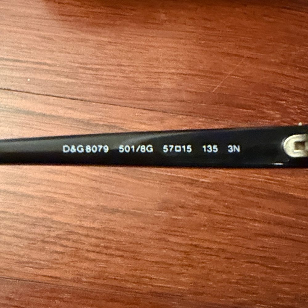 Dolce & Gabanna Black Sunglasses - Picture 11 of 11